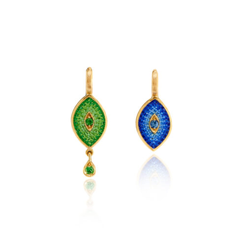 Pixel Earrings front view