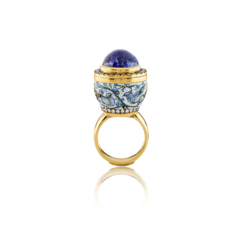 Lalique Ring front view