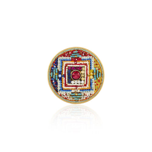 Mandala Ring top view