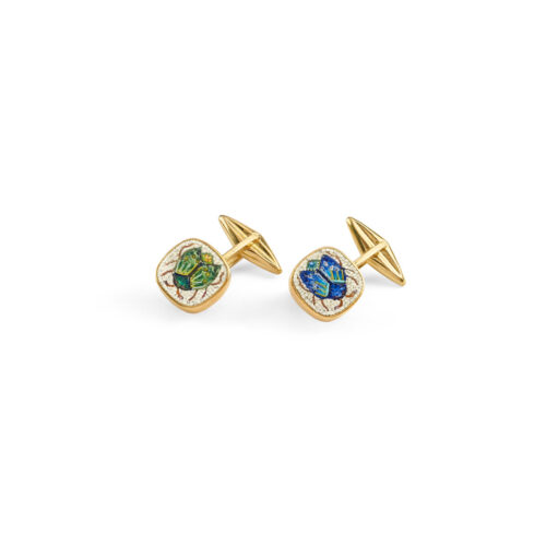 Beetle Cufflinks front view