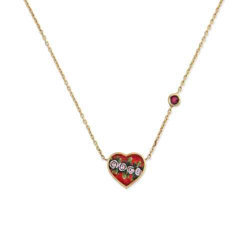 Redlove Necklace detail