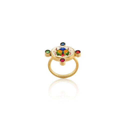 Beetle Ring front view