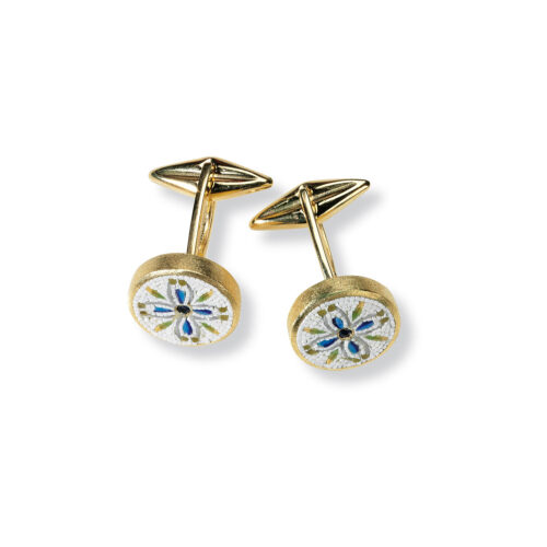 Bukara Cufflinks front view