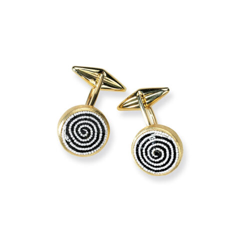 Curl Cufflinks front view