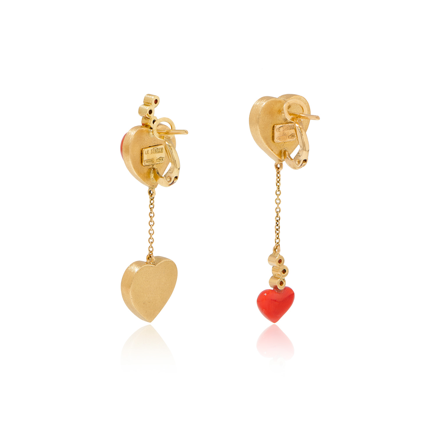 Frida Earrings back view