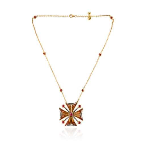 Malta Necklace front view