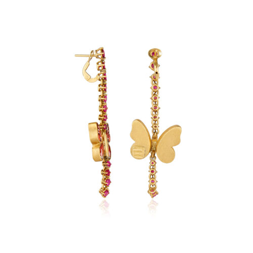 Mariposa Earrings side view