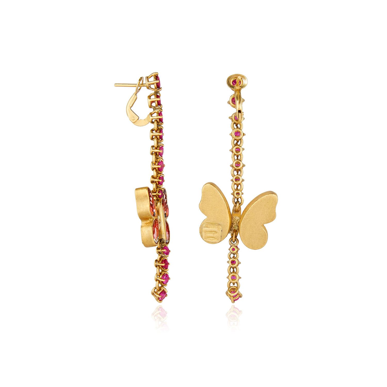 Mariposa Earrings side view