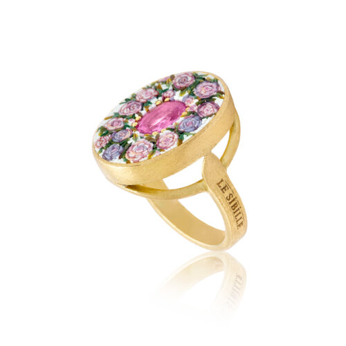 Rosegarland Ring side view